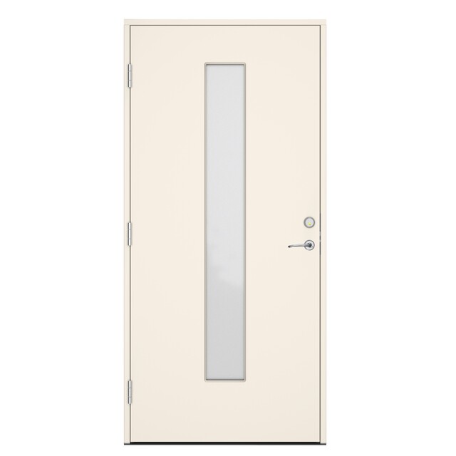 YTTERDÖRRSSET SKAGEN VIT NCS S 0502-Y 105MM KARM 10X21V | Beijerbygg Byggmaterial
